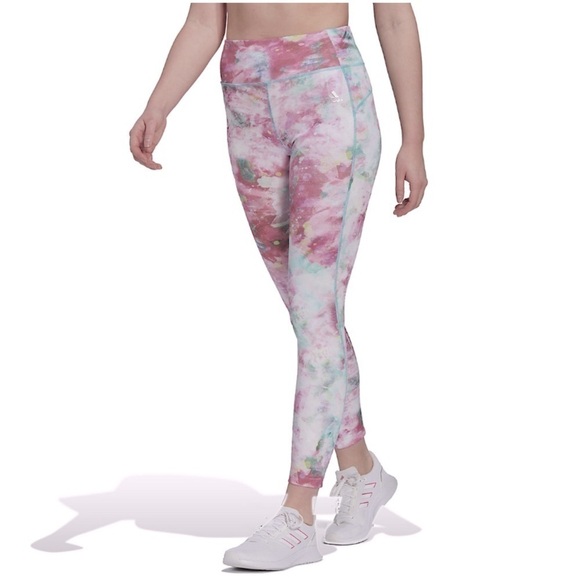 Adidas’s 7/8 Tie Dye Leggings Zoe Saldana Collection | SIZE S - Picture 9 of 11